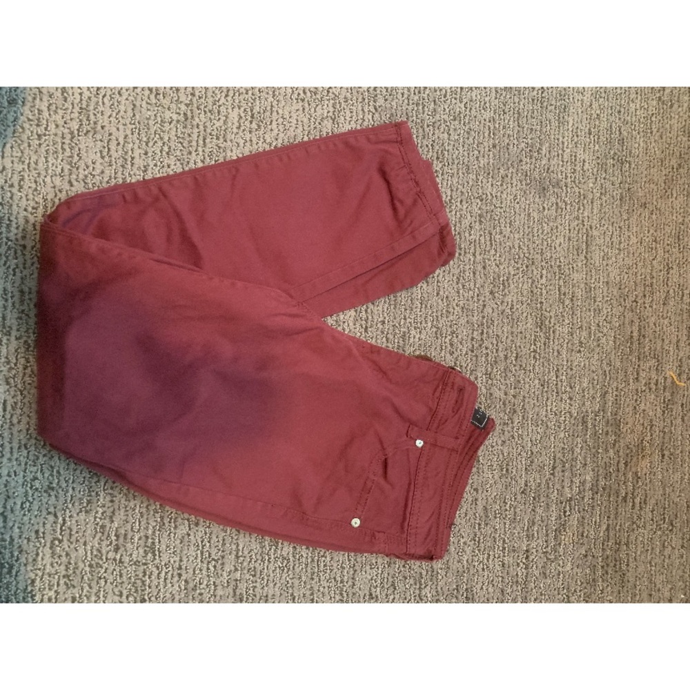 Maroon celebrity pink jeans